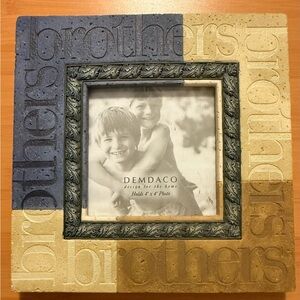 Demdaco Brothers Photo Frame